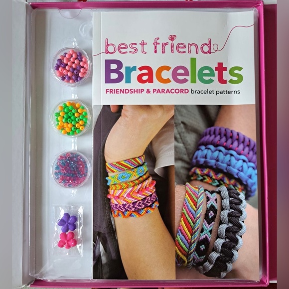 Best Friend Bracelet Kit - Paracord and Craft String Bracelet Kit and Book - Picture 2 of 6